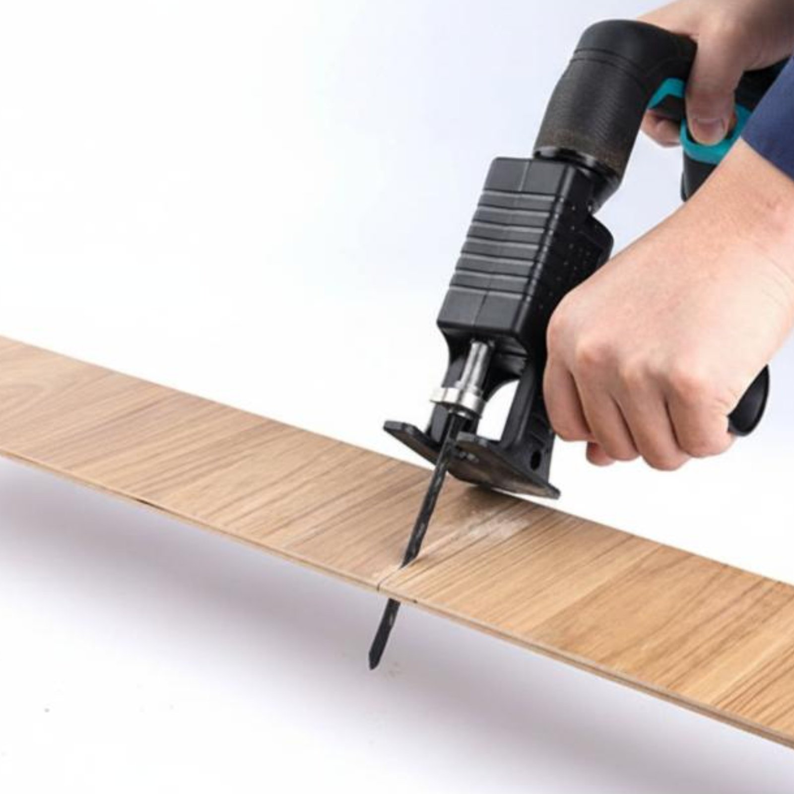Reciprocating Saw Attachment Drill - ドリルからレシプロソーへのアダプター マルチブレードドリルソーアタッチメント 電動工具アクセサリー 長持ち 軽量 DIYユーザー向け