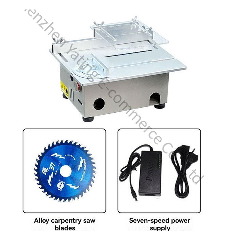 Mini Table Saw For Woodworking - 電動テーブルソー 家庭用木工ミニ多機能アクリルDIY卓上切断機