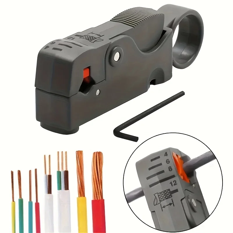 Automatic Wire Stripper Cutter - 自動ストリッピングプライヤー ワイヤーストリッパー ワイヤー同軸ケーブルカッターツール ケーブルストリッパープライヤー 脱皮プライヤー