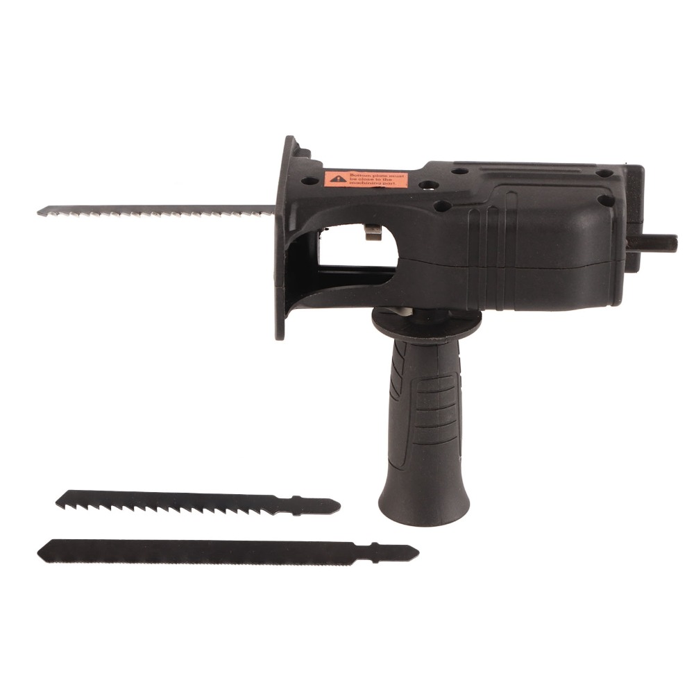 Reciprocating Saw Attachment Drill - ハンドヘルド電動レシプロソー ポータブル調整可能レシプロソーアダプター ドリルからジグソーへのアタッチメント 木工用