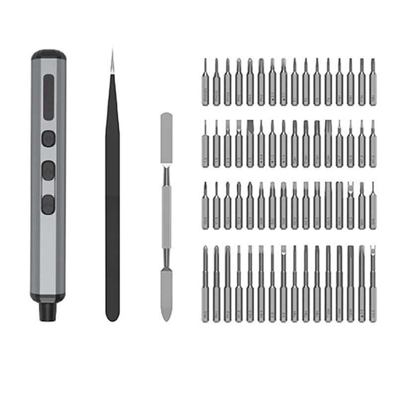 Electric Screwdriver Rechargeable Usb - Y1UD 電動ドライバーセット精密 USB C 急速充電プロフェッショナルドライバー LED
