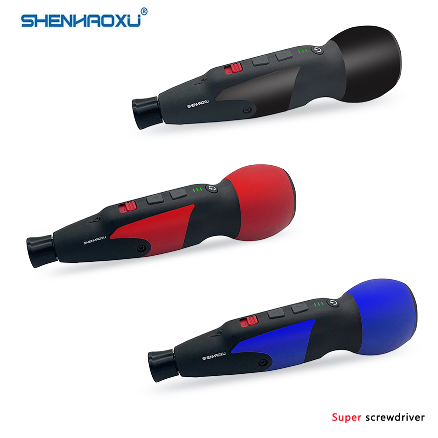 Electric Screwdriver Rechargeable Usb - ミニ電動ドライバー,調整可能,大トルク,2スピード,USB充電式,取り外し可能なバッテリー,交換可能な電動工具,3.6v