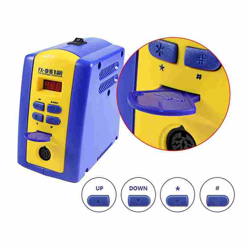 Digital Soldering Station T12 - デジタル FX951 75 ワットはんだステーション FX-951 ハイパワーはんだステーション鉛フリー
