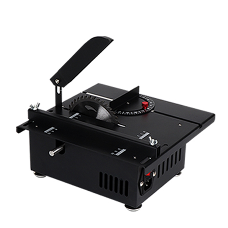 Mini Table Saw For Woodworking - 1200Wミニ精密テーブルソー、小型電動家庭用テーブル、木工用スライドテーブル、多機能切断機