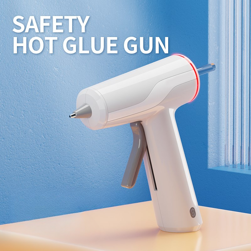 Hot Melt Glue Gun Cordless - ミニコードレスホットメルトグルーガン高温電気修理ツールDIY電動工具プラグイン家庭用10W 80W 7mm 11mm