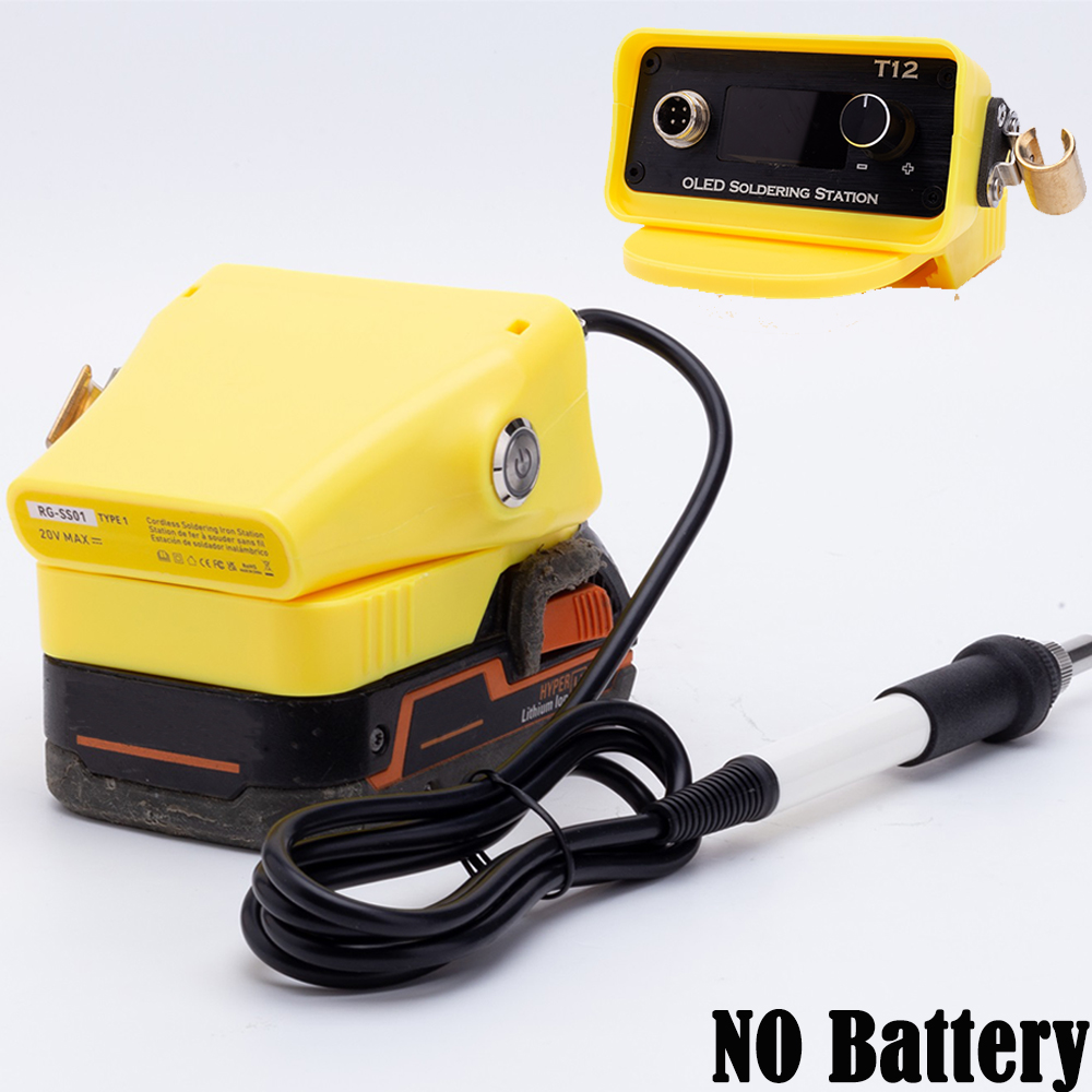 Digital Soldering Station T12 - デジタル T12 はんだごてコードレスはんだ RIDGID AEG 18V