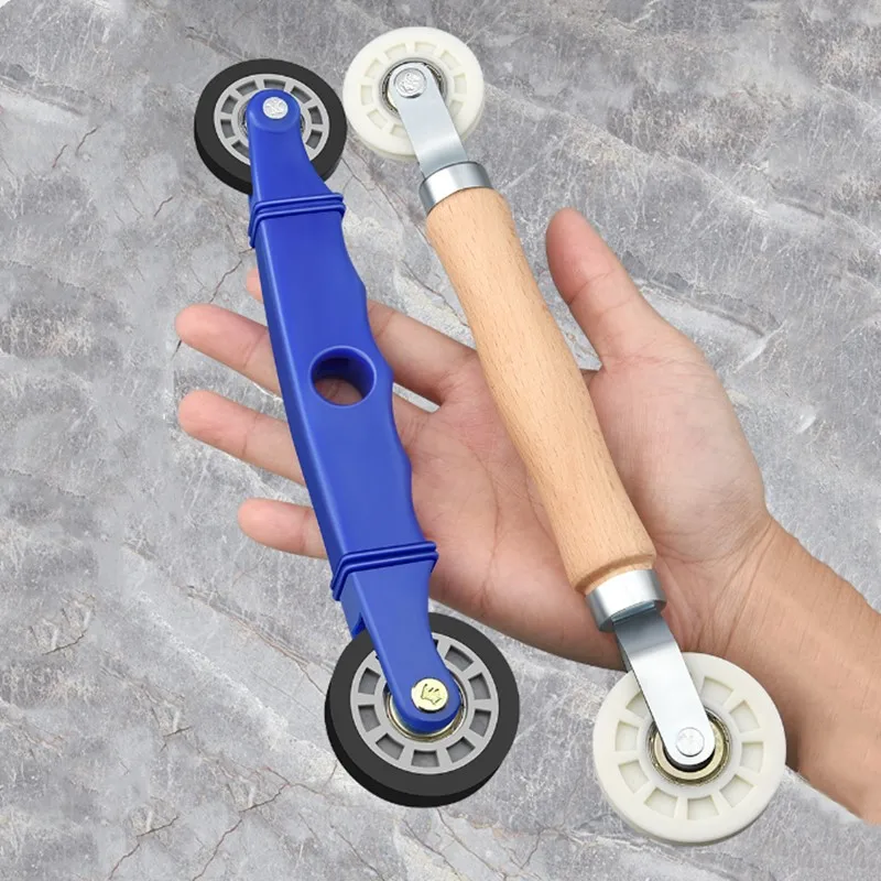 Hand Tools - 1個入り ウィンドウスクリーン手動取り付け修理ローラー ゴムメッシュホイール ウィンドウ取り付けツール ストリップライト ダブルヘッド圧力プーリー