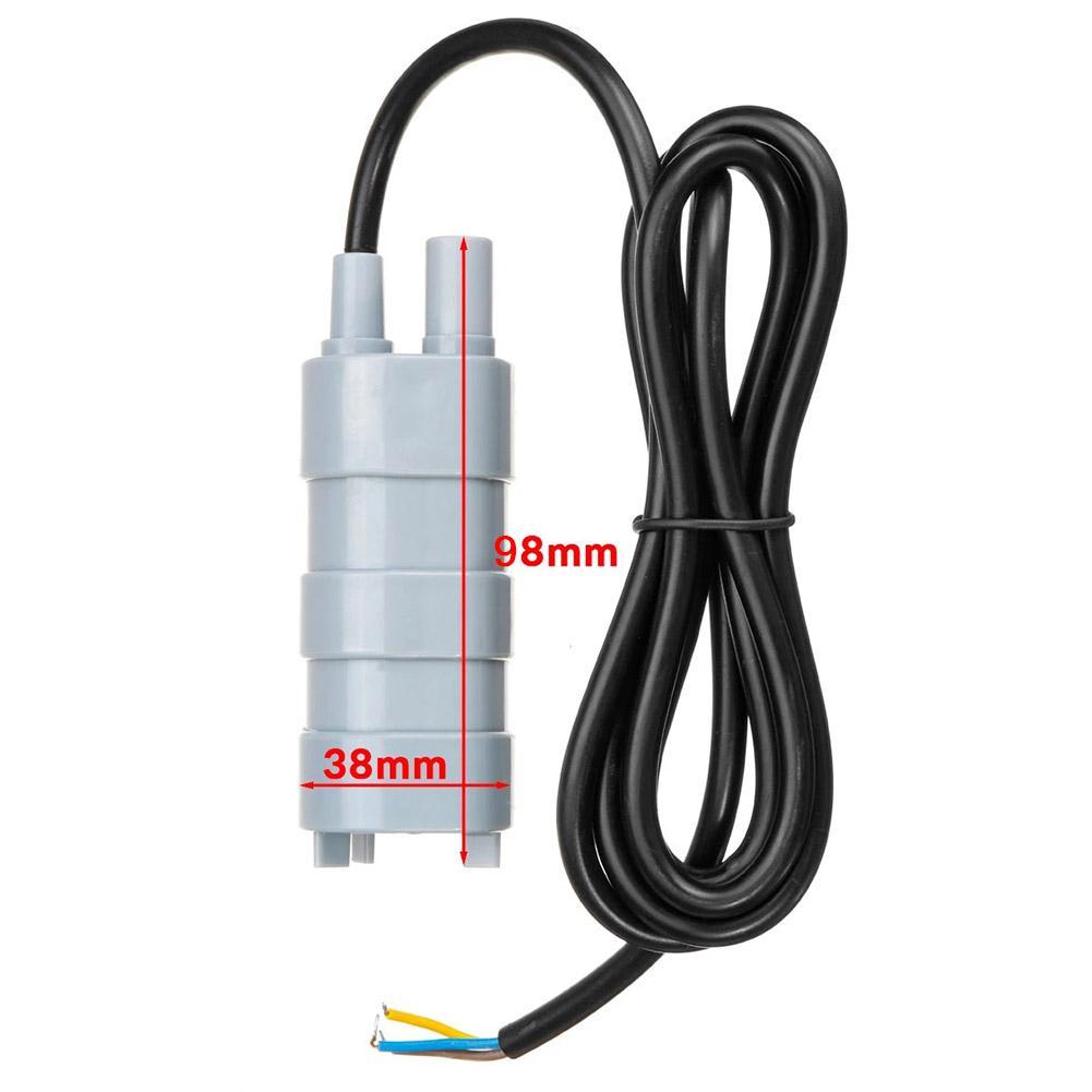 Power Tools - RV 12V 水中ポンプ、1000L/H 高流量、3 線プラグ付き、コンパクトで強力、水槽、噴水、RV、マリンツール用