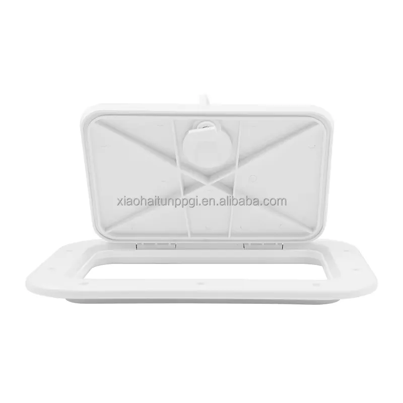 Hardware - リトルドルフィン ABS プラスチック製ラウンドマリンボートハッチデッキ検査プレートカバーヨット船ハードウェアアクセスポート防水