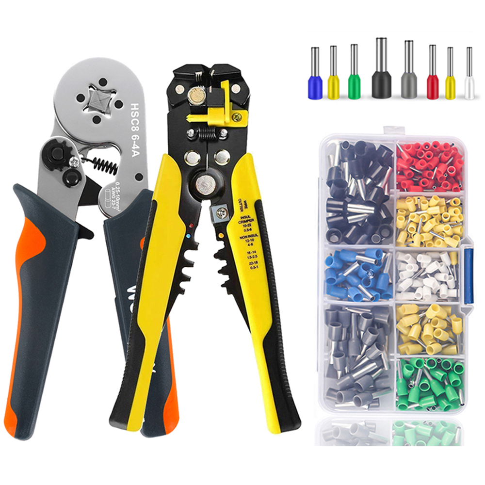 Automatic Wire Stripper Cutter - ワイヤーストリッパーツール マルチツールプライヤー 自動5in1ストリッピングカッター クリンピングケーブルワイヤー 電気技師修理工具