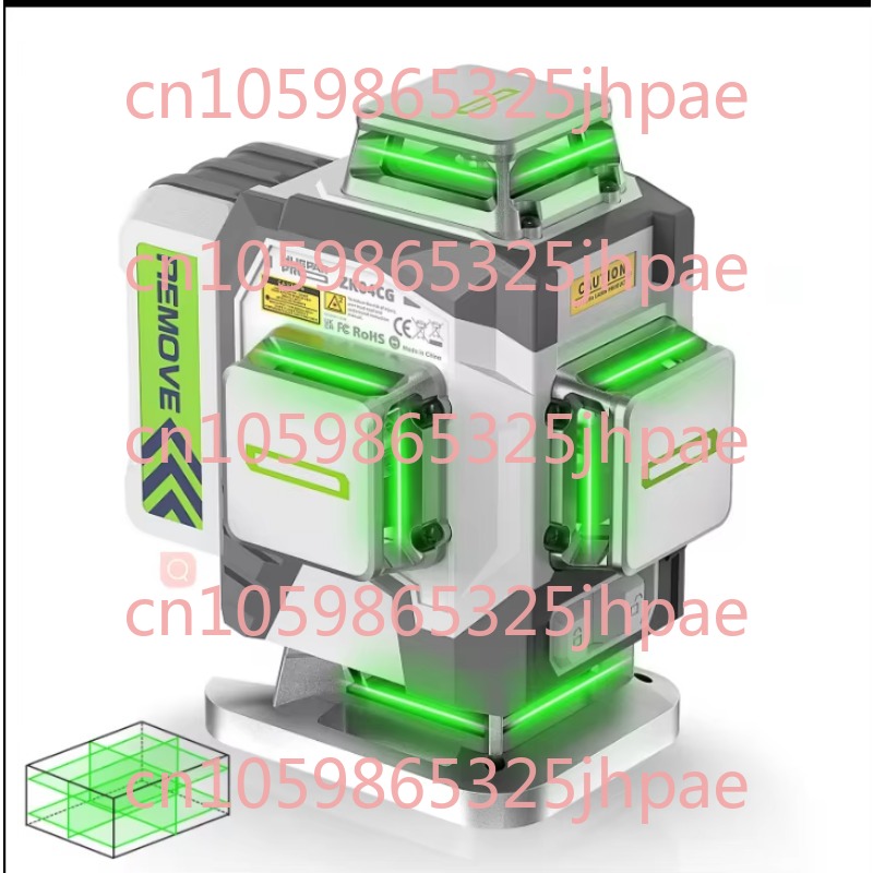 Laser Level 16 Lines 4D Green - Huepar 2024 新設計 4D 16ライン グリーンビーム