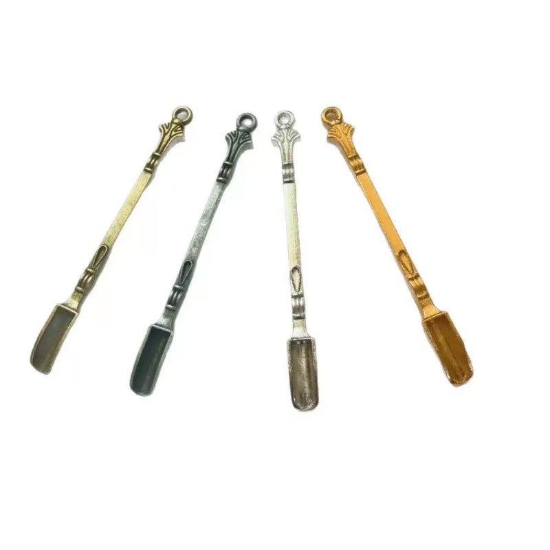 3 個 6 個 80 ミリメートル多色金属嗅ぎタバコスプーン - Hand Tools のレビューと価格