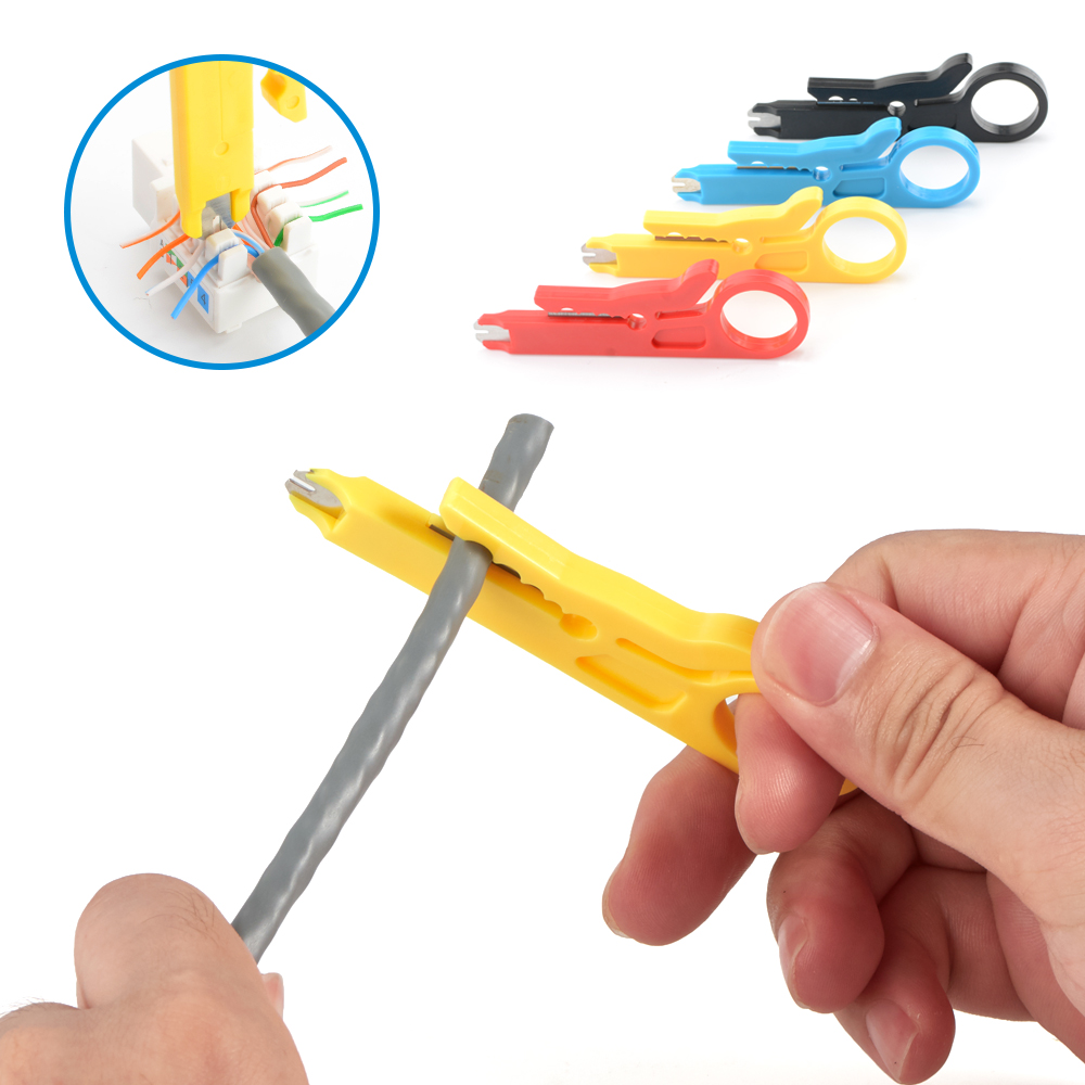 1パック/3パック パンチダウン機能付きワイヤーストリッパー - Automatic Wire Stripper Cutter のレビューと価格