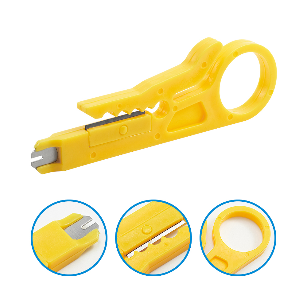 1パック/3パック パンチダウン機能付きワイヤーストリッパー - Automatic Wire Stripper Cutter のレビューと価格