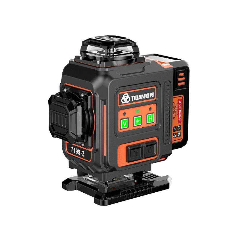 高精度TB-7199-3レーザー 12ライン3D/16ライン - Laser Level 16 Lines 4D Green のレビューと価格