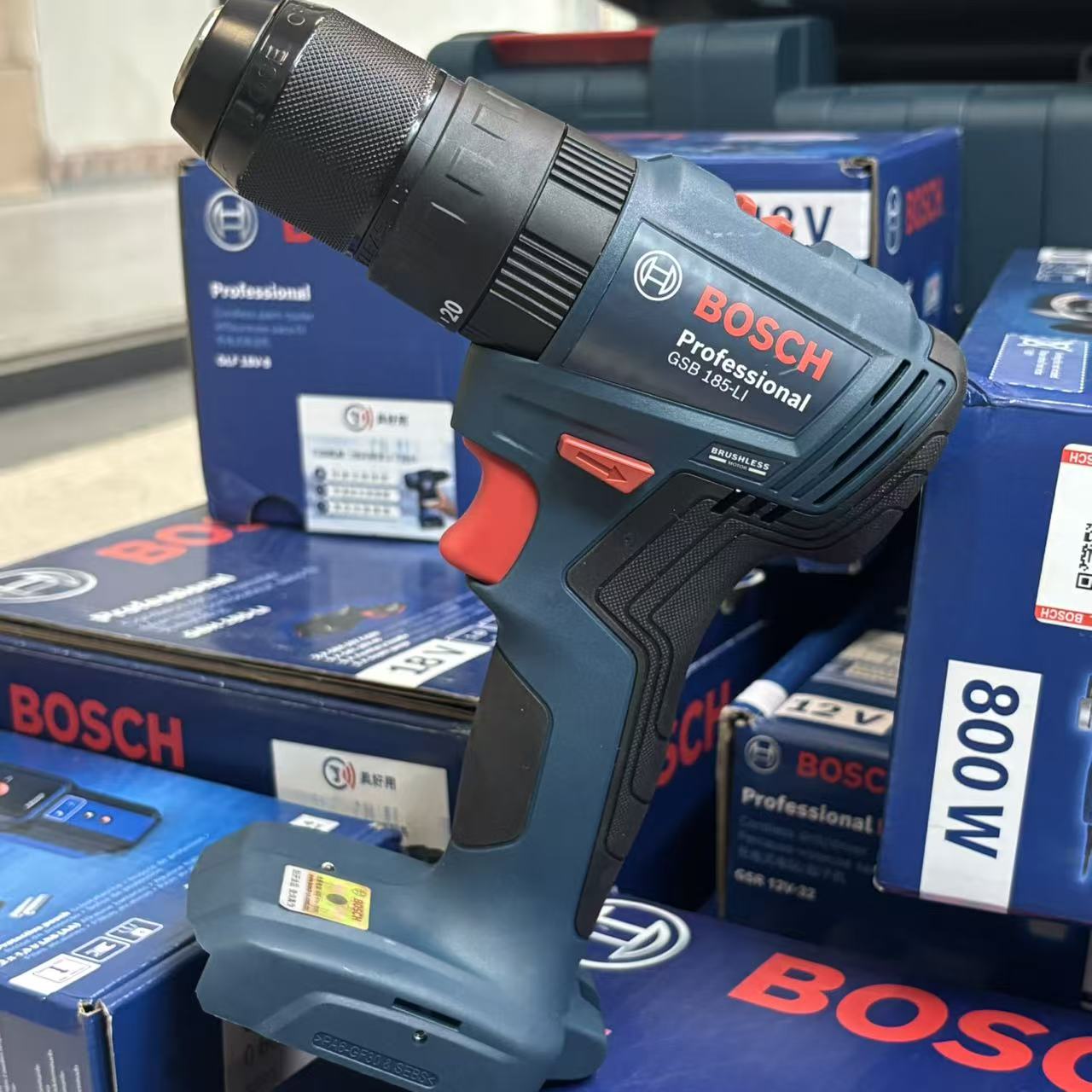 ボッシュ GSB 185-LI ブラシレスコードレスインパク - Brushless Cordless Electric Drill 18V のレビューと価格