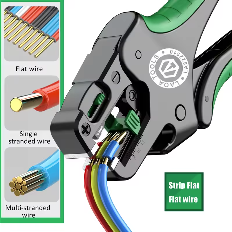 LAOA 自動ワイヤーストリッピングプライヤー多機能高速ワイ - Automatic Wire Stripper Cutter のレビューと価格