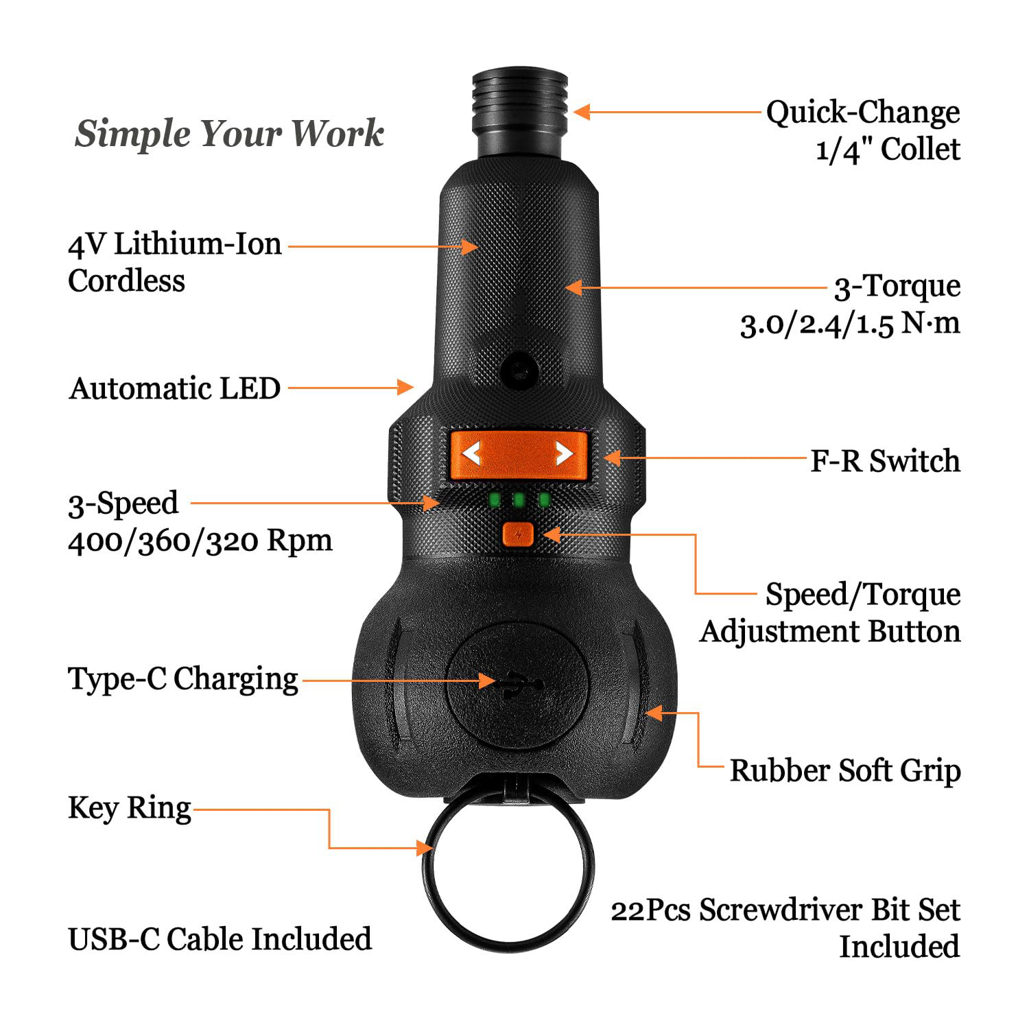 コードレス電動ドライバー充電式 800mah リチウム電池ミ - Electric Screwdriver Rechargeable Usb のレビューと価格