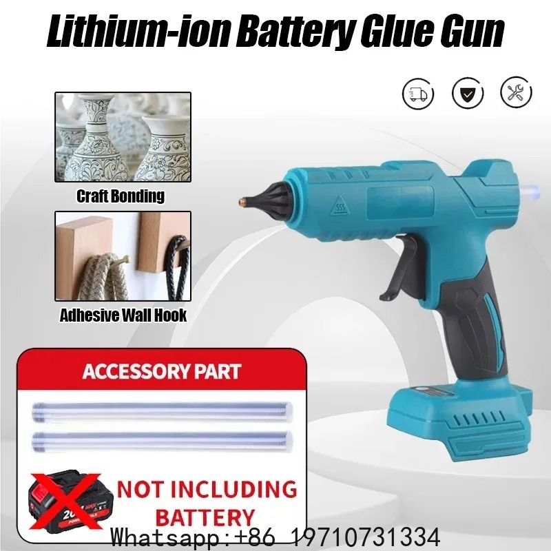 コードレス電動ホットメルト11mmグルースティック溶接ガン  - Hot Melt Glue Gun Cordless のレビューと価格