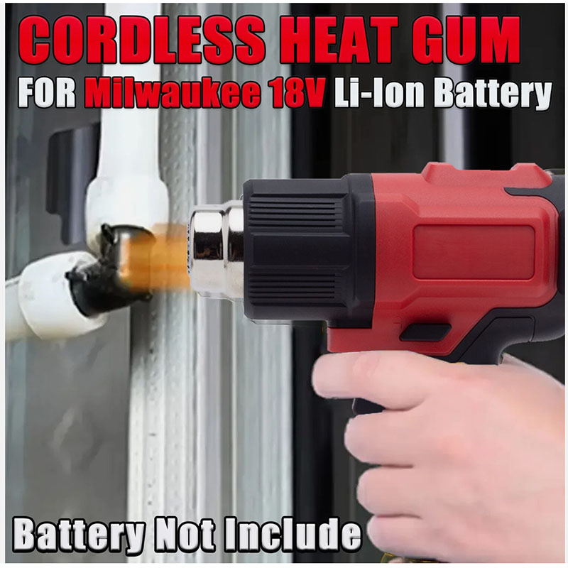 ミルウォーキー18Vバッテリー対応コードレスヒートガン、ポー - Cordless Heat Gun For Shrink Tubing のレビューと価格