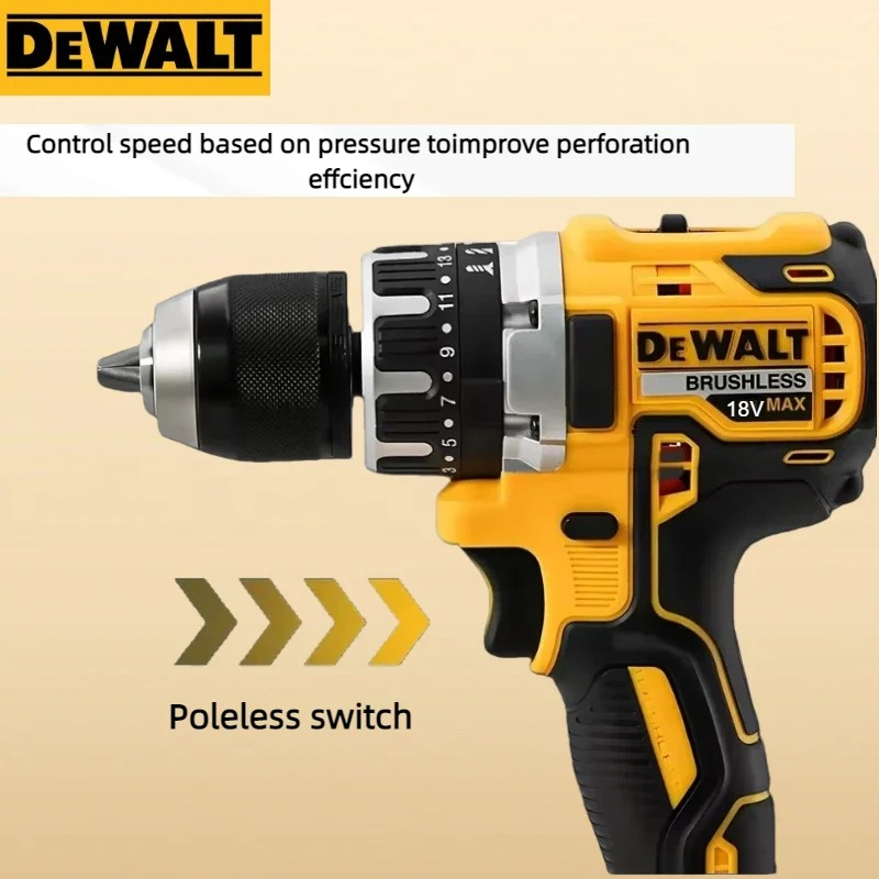 デウォルト コードレス DCD796 インパクト電動ドリル  - Brushless Cordless Electric Drill 18V のレビューと価格