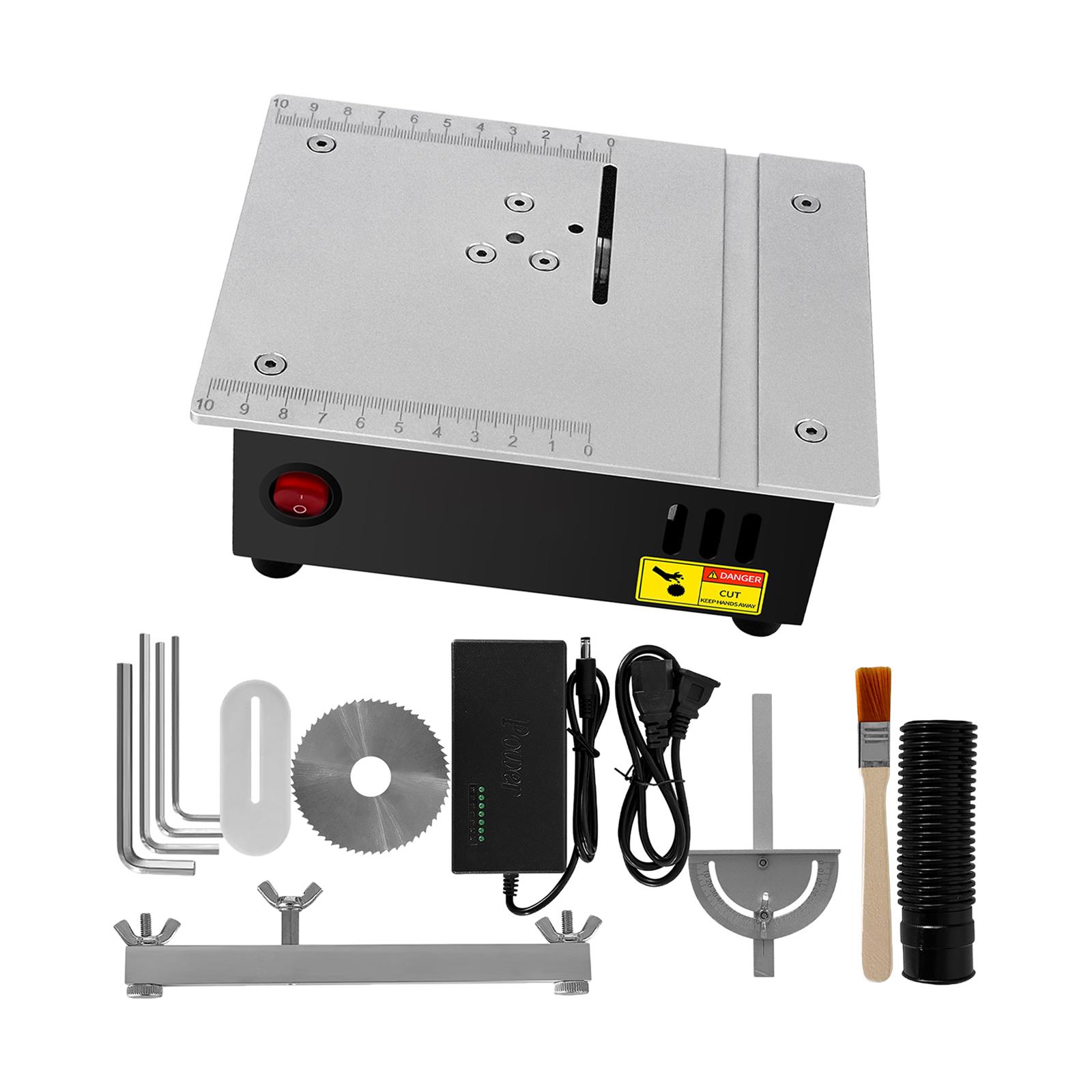 ミニテーブルソー DIY モデルクラフト切削工具木工電動のこ - Mini Table Saw For Woodworking のレビューと価格