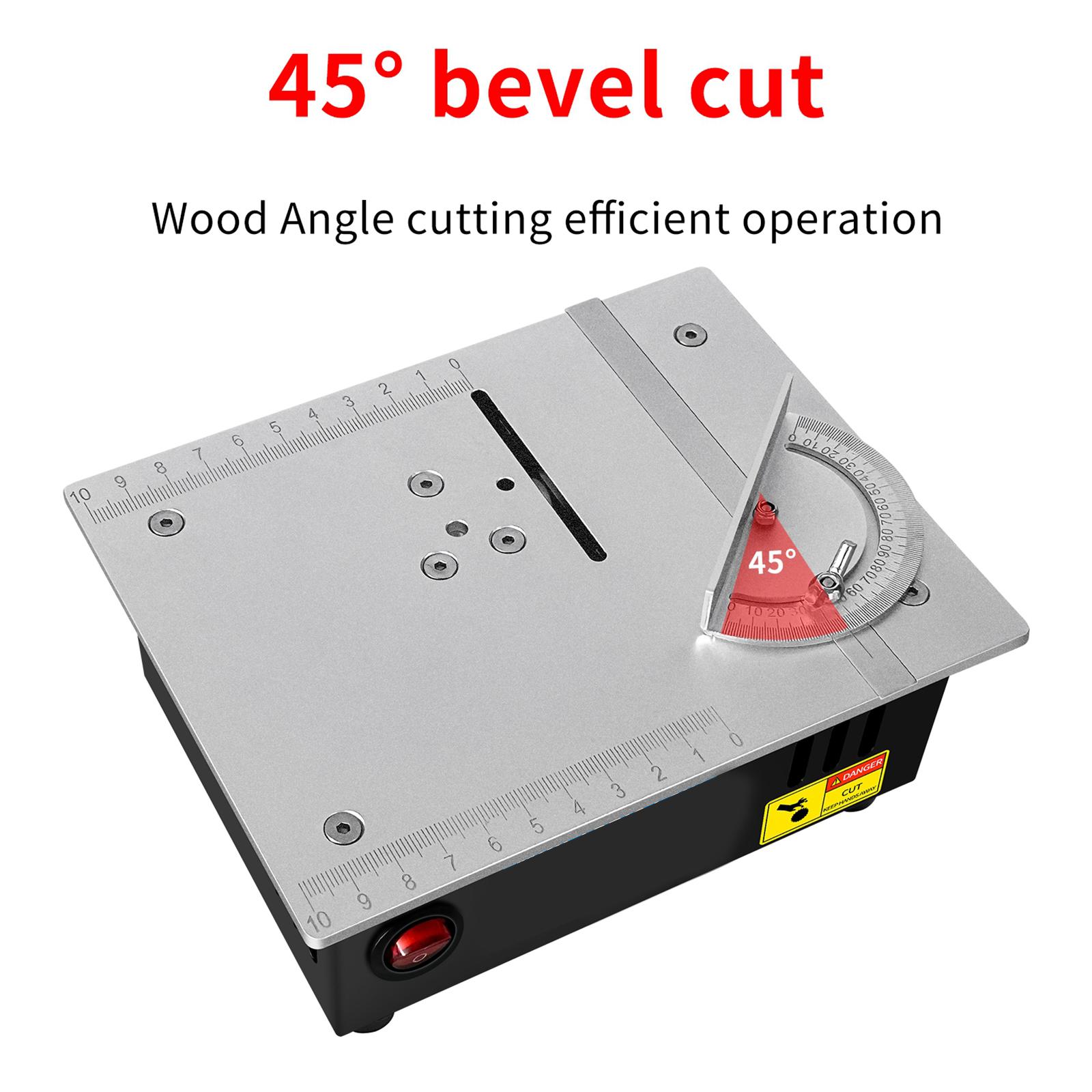 ミニテーブルソー DIY モデルクラフト切削工具木工電動のこ - Mini Table Saw For Woodworking のレビューと価格