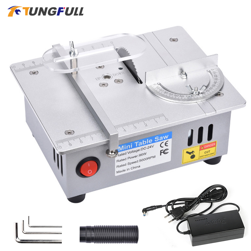 ミニテーブルソー 96W 5000RPM 木工DIY切断機  - Mini Table Saw For Woodworking のレビューと価格