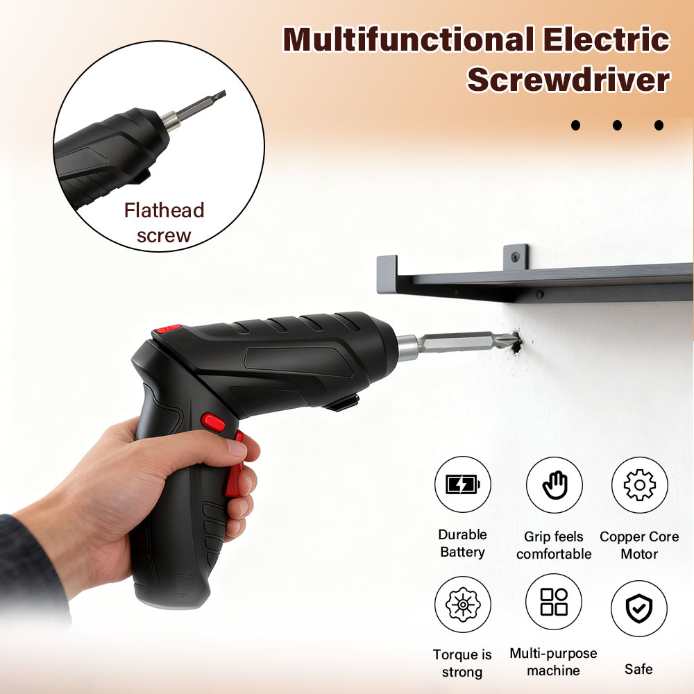 多機能3.6V充電式リチウムイオンコードレス電動ドライバーセ - Electric Screwdriver Rechargeable Usb のレビューと価格