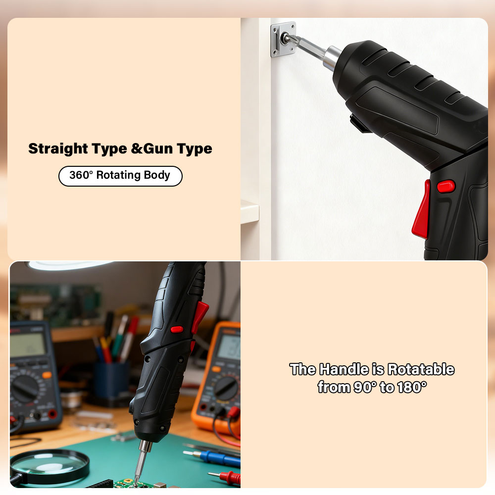 多機能3.6V充電式リチウムイオンコードレス電動ドライバーセ - Electric Screwdriver Rechargeable Usb のレビューと価格