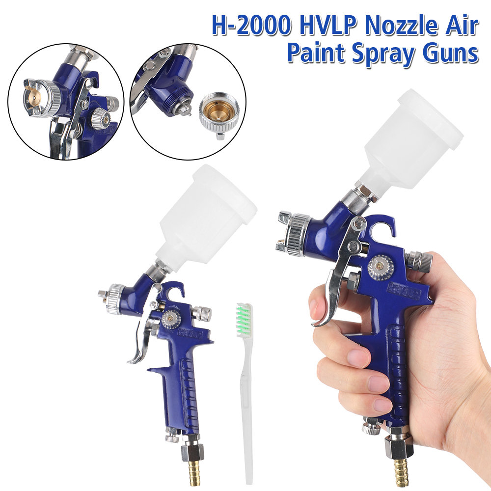 ミニエアペイントスプレーガン、hvlpエアブラシ、塗装用ノズ - Airbrush Kit With Mini Compressor のレビューと価格