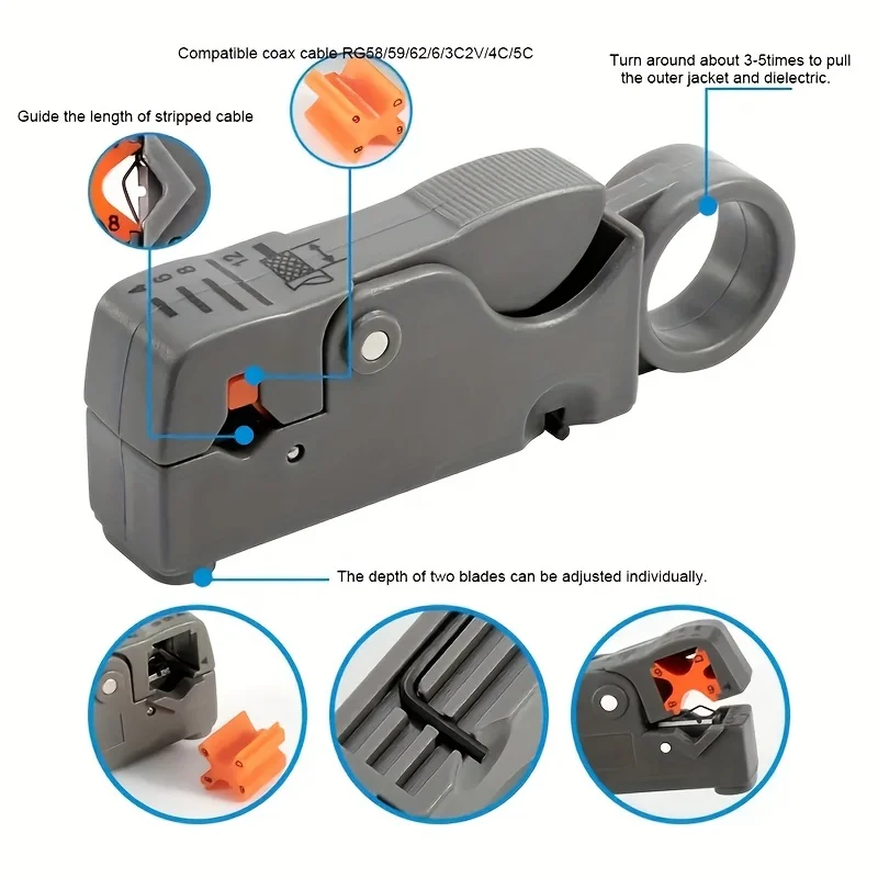 自動ストリッピングプライヤー ワイヤーストリッパー ワイヤー - Automatic Wire Stripper Cutter のレビューと価格