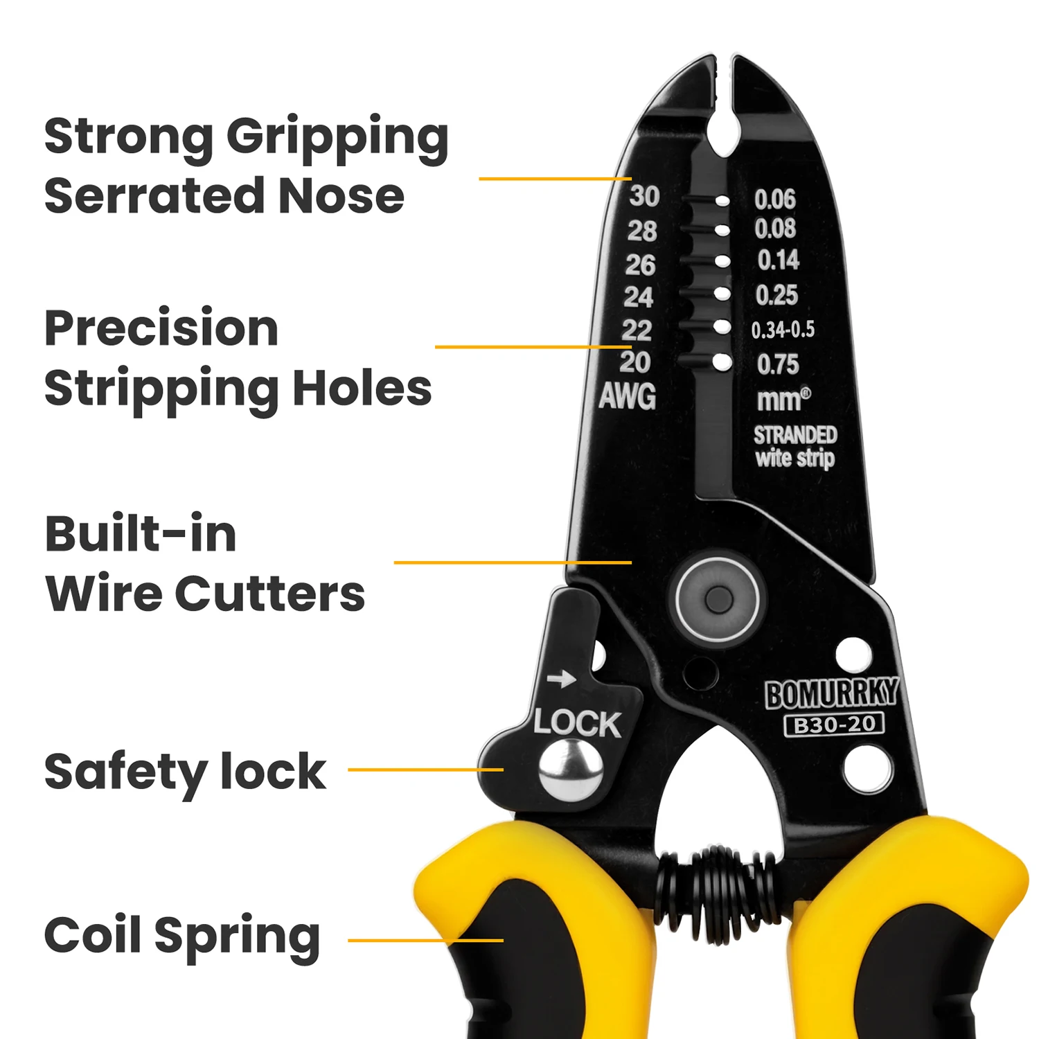多機能ワイヤーストリッピングプライヤー ケーブル切断・圧着工 - Automatic Wire Stripper Cutter のレビューと価格