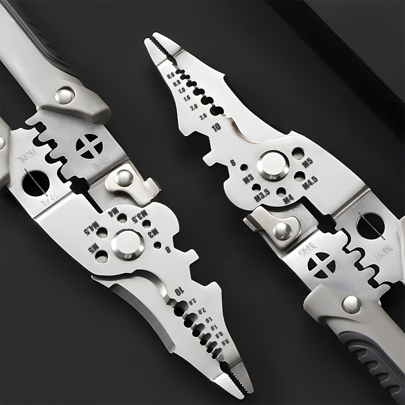 多機能工業用ワイヤーストリッパーカッタークリンパー、ヘビーデ - Automatic Wire Stripper Cutter のレビューと価格