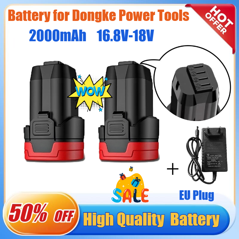 16.8V/18V 2.0Ah バッテリー 東科 ブラシレス - Brushless Cordless Electric Drill 18V のレビューと価格