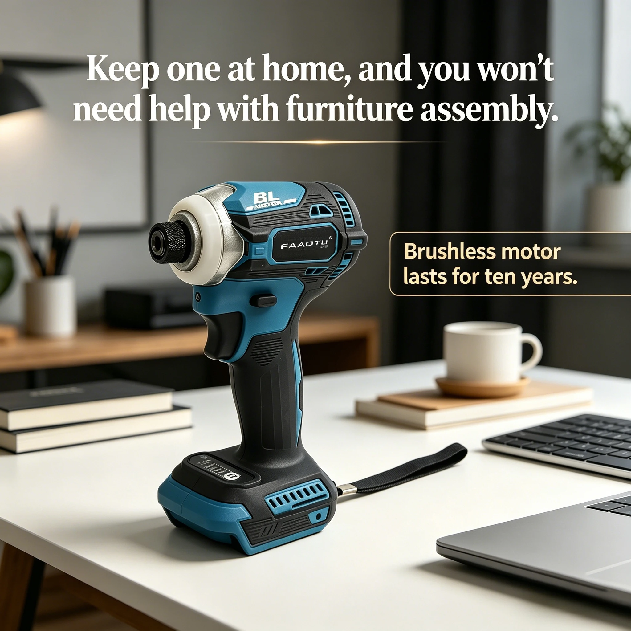 FAAOTU DTD171コードレスインパクトドライバー、ブ - Brushless Cordless Electric Drill 18V のレビューと価格