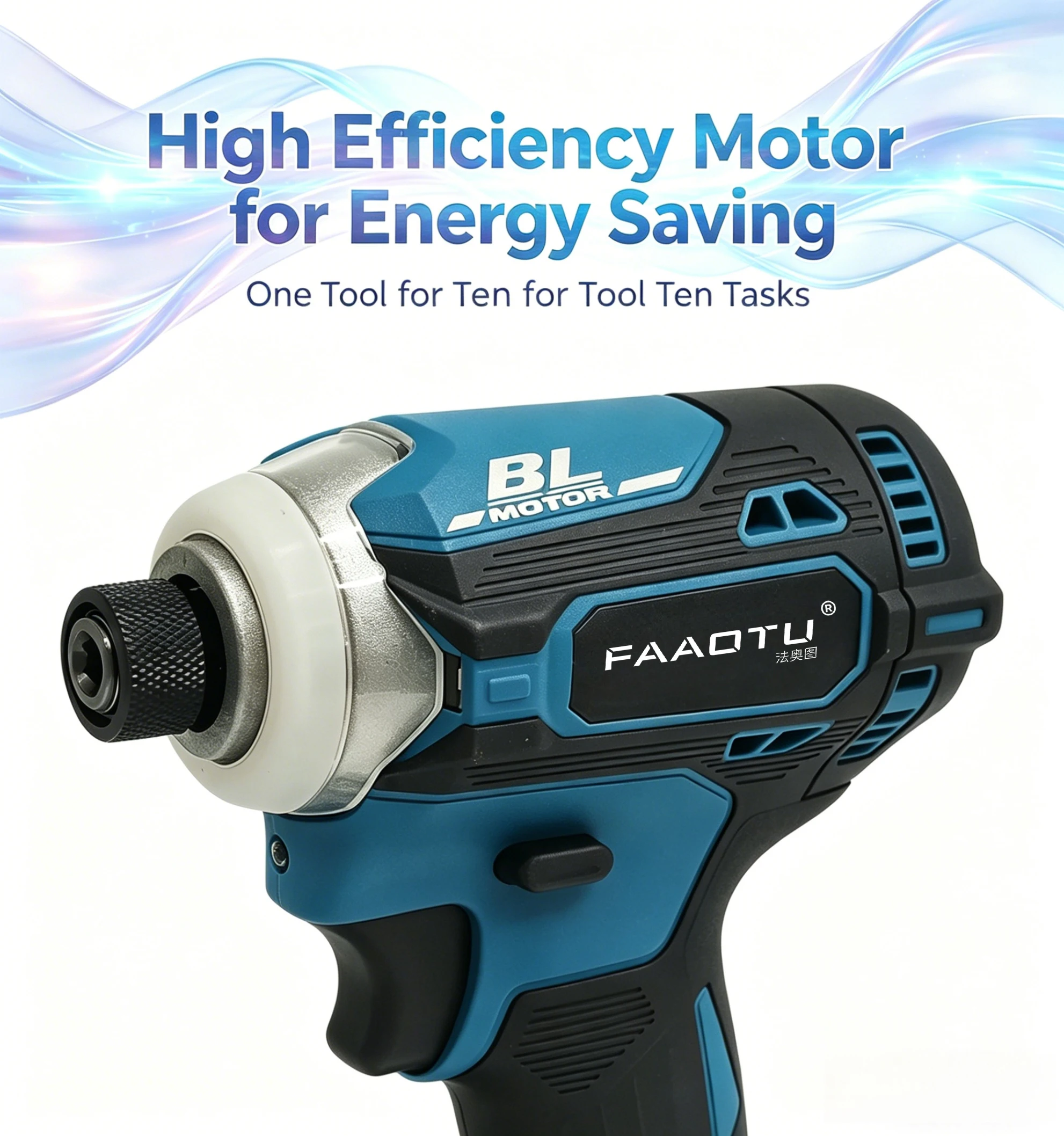 FAAOTU DTD171コードレスインパクトドライバー、ブ - Brushless Cordless Electric Drill 18V のレビューと価格