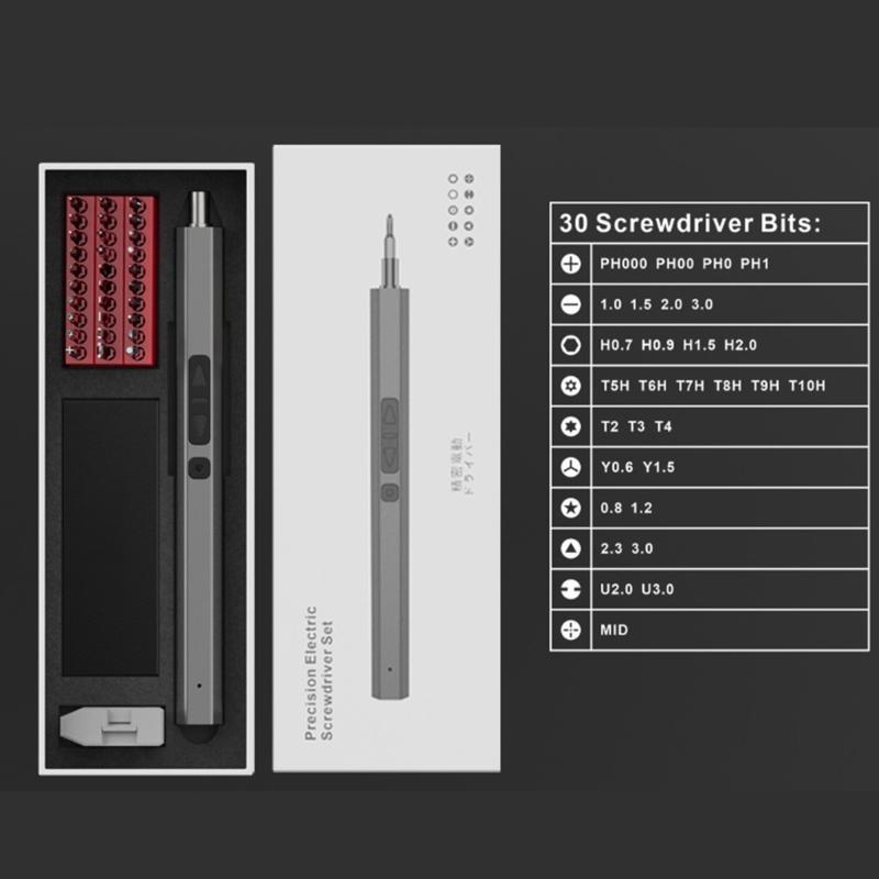 Y1UD 電動ドライバーセット精密 USB C 急速充電プロ - Electric Screwdriver Rechargeable Usb のレビューと価格