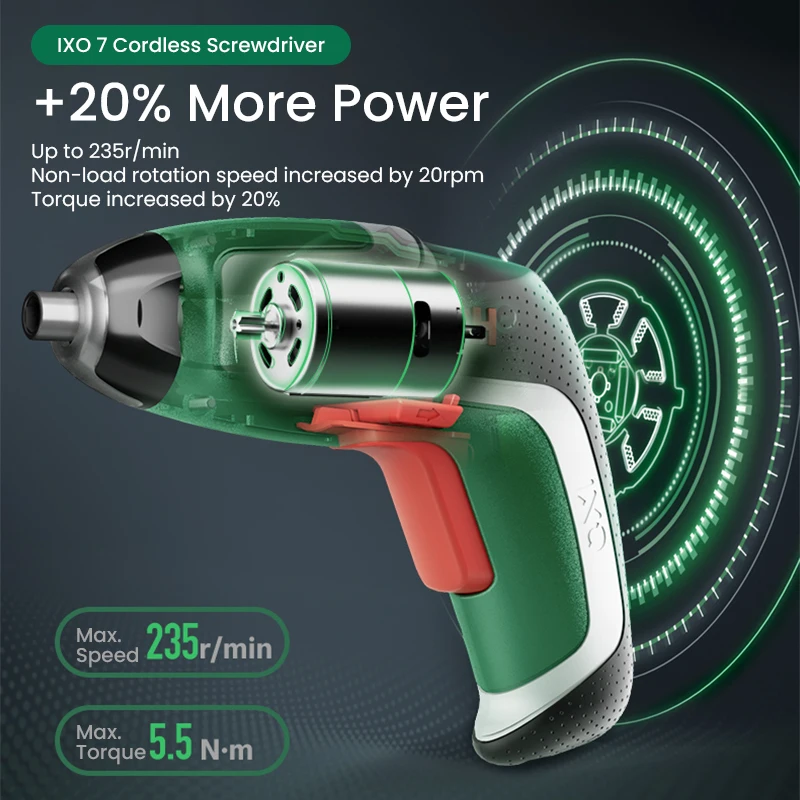 ボッシュ IXO 7 コードレスドライバー 3.6V USB - Electric Screwdriver Rechargeable Usb のレビューと価格