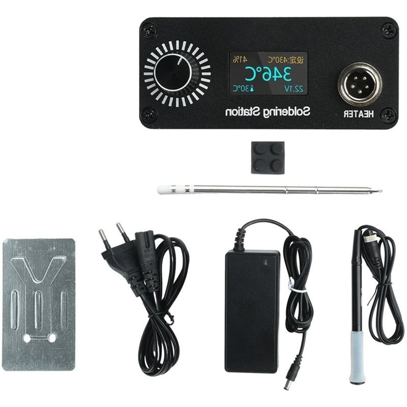 AB11-T12 家庭用修理はんだ付けステーションポータブル - Digital Soldering Station T12 のレビューと価格