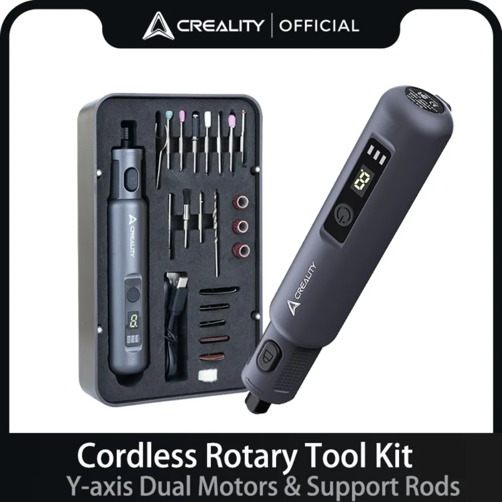Creality コードレスロータリーツールキット 6 可変 - Cordless Rotary Tool Kit Accessories のレビューと価格