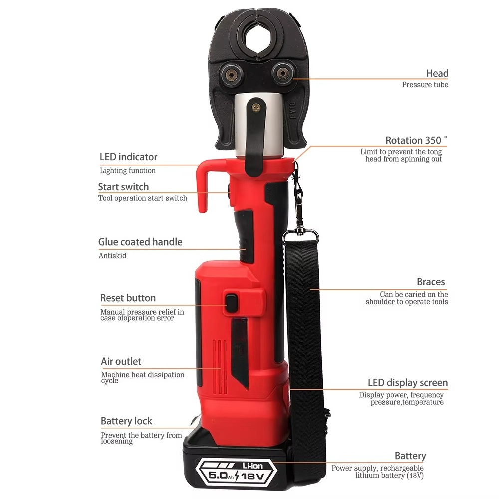 SD1930工場カスタマイズ可能バッテリー式油圧電動パイプ圧 - Plumbing のレビューと価格
