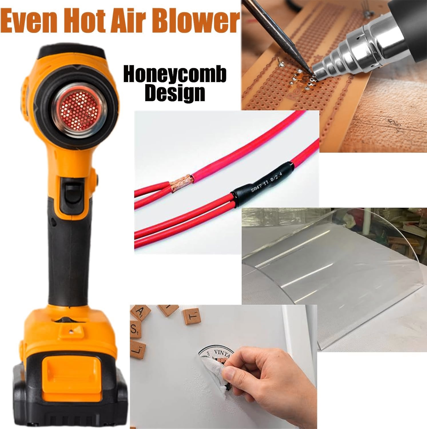 コードレスヒートガン デウォルト18Vバッテリー対応 マキタ - Cordless Heat Gun For Shrink Tubing のレビューと価格