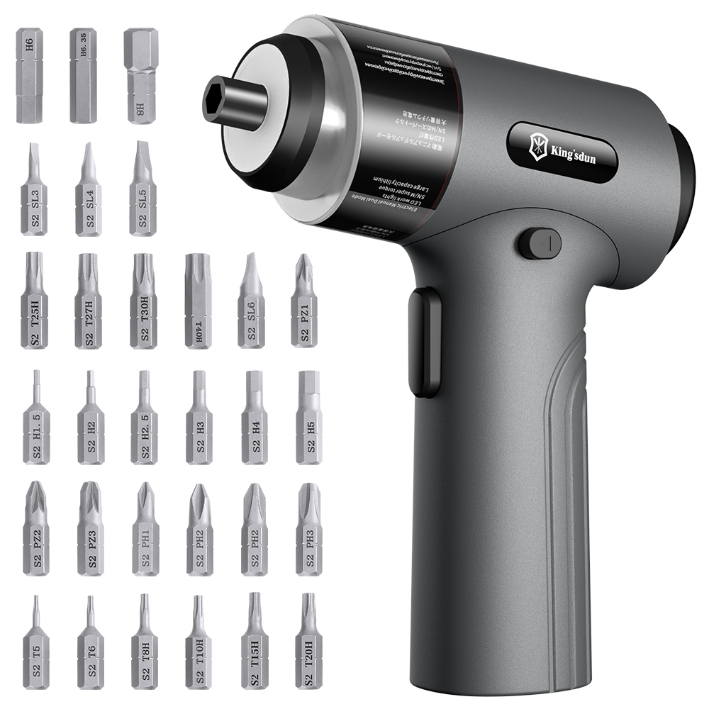 コードレス電動ドライバー,充電式,ワイヤレス,磁気ビット,家 - Electric Screwdriver Rechargeable Usb のレビューと価格