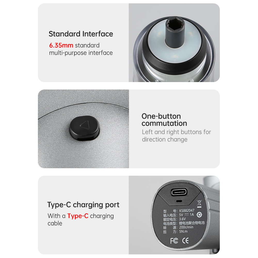 コードレス電動ドライバー,充電式,ワイヤレス,磁気ビット,家 - Electric Screwdriver Rechargeable Usb のレビューと価格