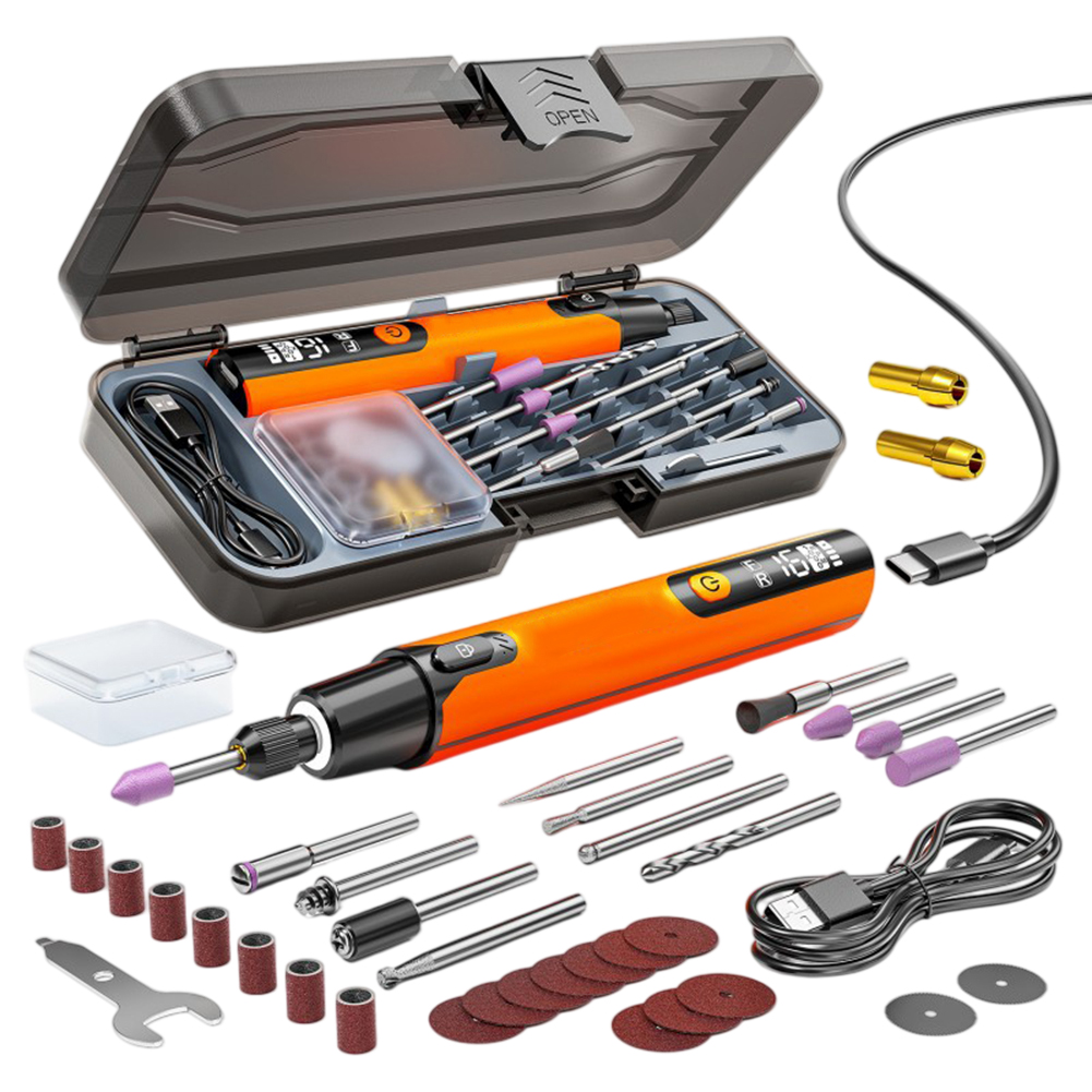 コードレス/ロータリー/ツールキット LEDディスプレイ付き - Cordless Rotary Tool Kit Accessories のレビューと価格