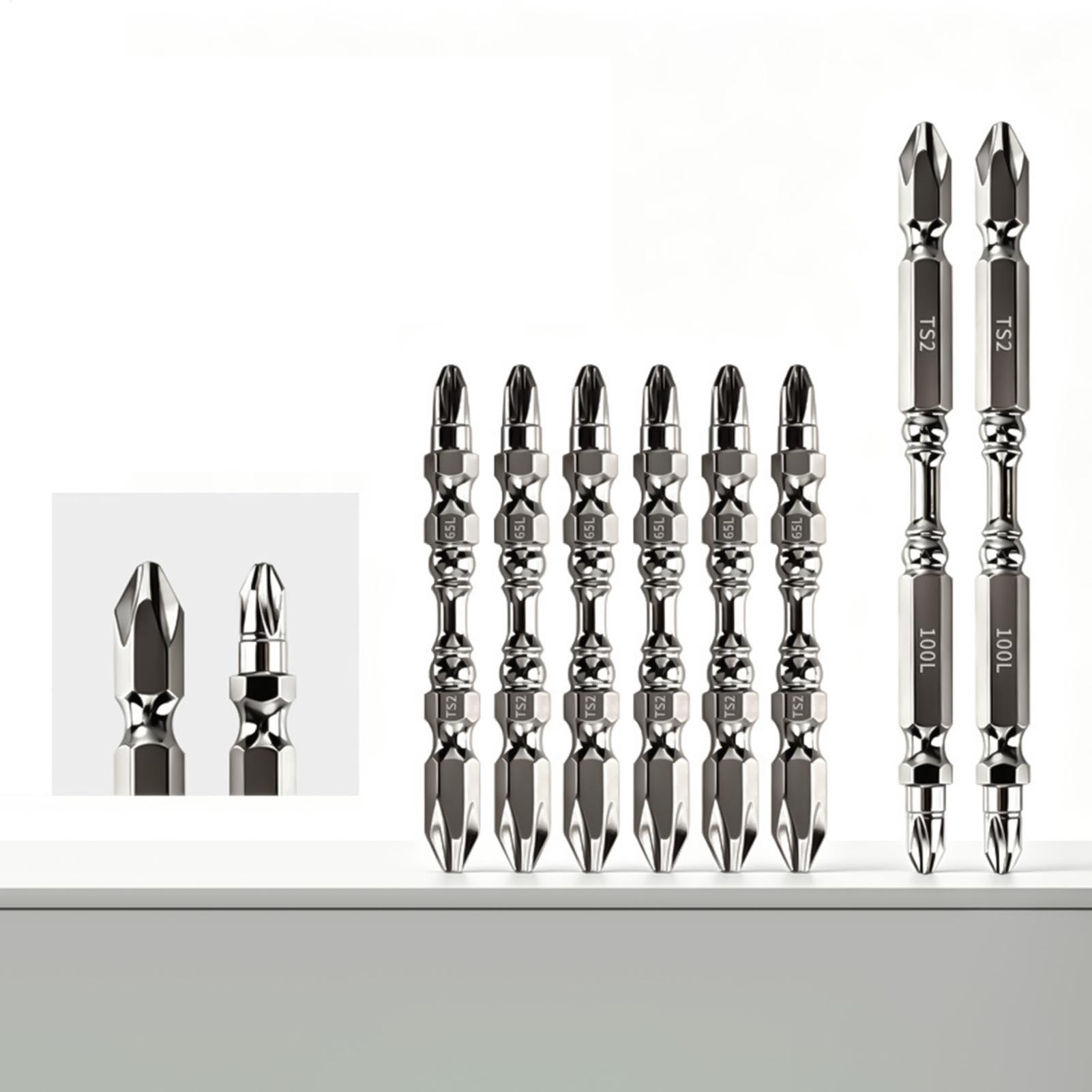 ドライバービットセット磁気ヘビーデューティ金属六角シャンク滑 - Power Tools のレビューと価格