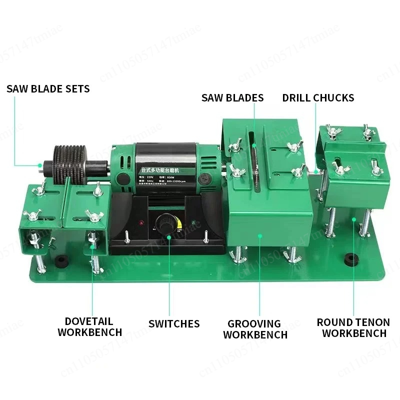 ミニテーブルソーとリベッター DIY木工用多機能小型カッター - Mini Table Saw For Woodworking のレビューと価格