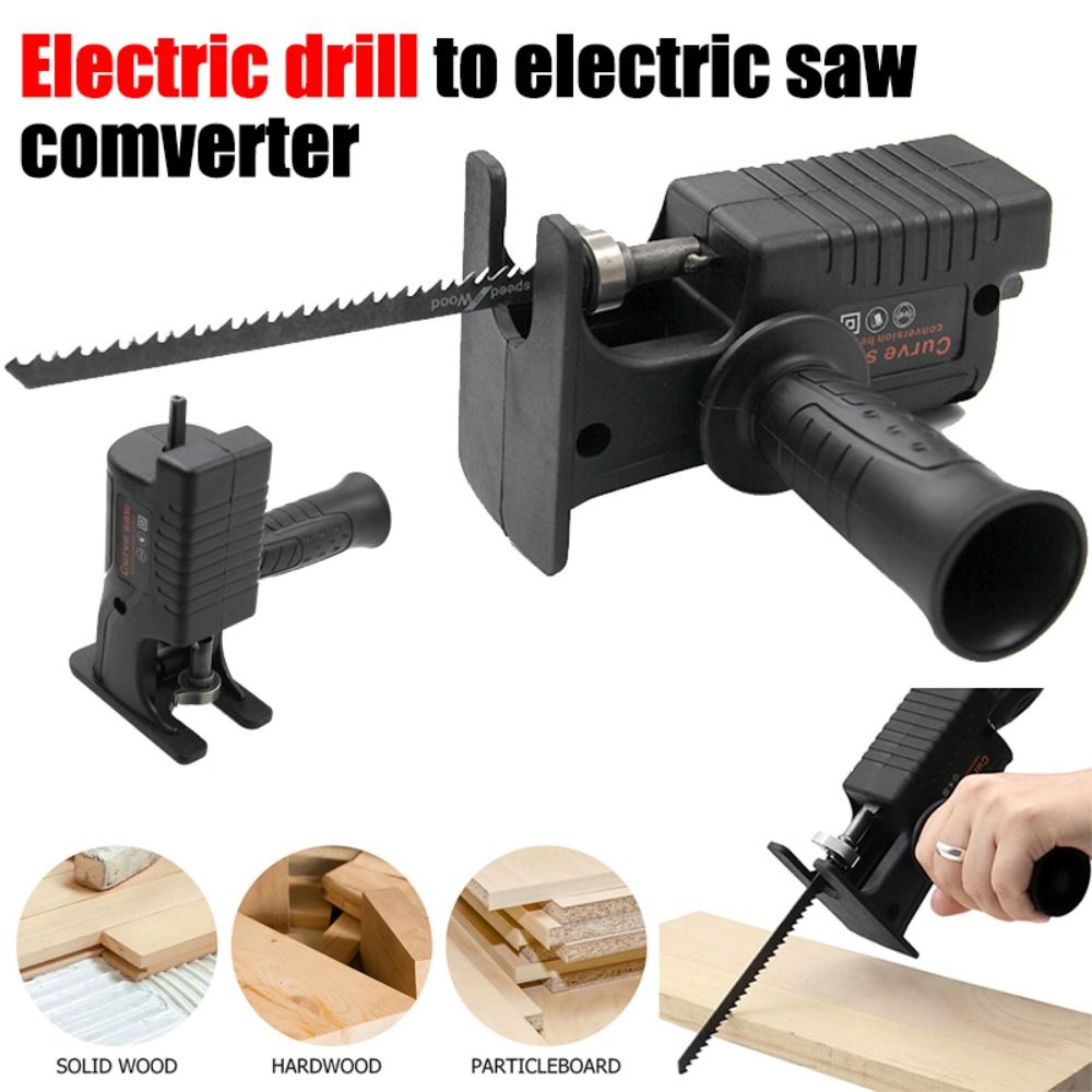 クイックチャックドリルソーアダプター滑り止めガード補助ハンド - Reciprocating Saw Attachment Drill のレビューと価格