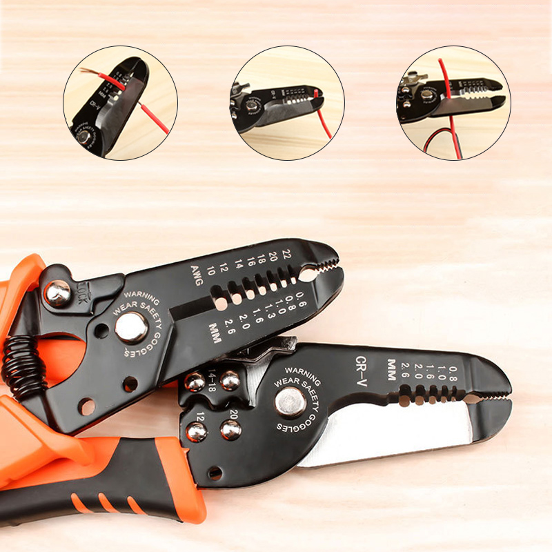 175 ミリメートルストリッピング圧着ペンチワイヤーストリッ - Automatic Wire Stripper Cutter のレビューと価格